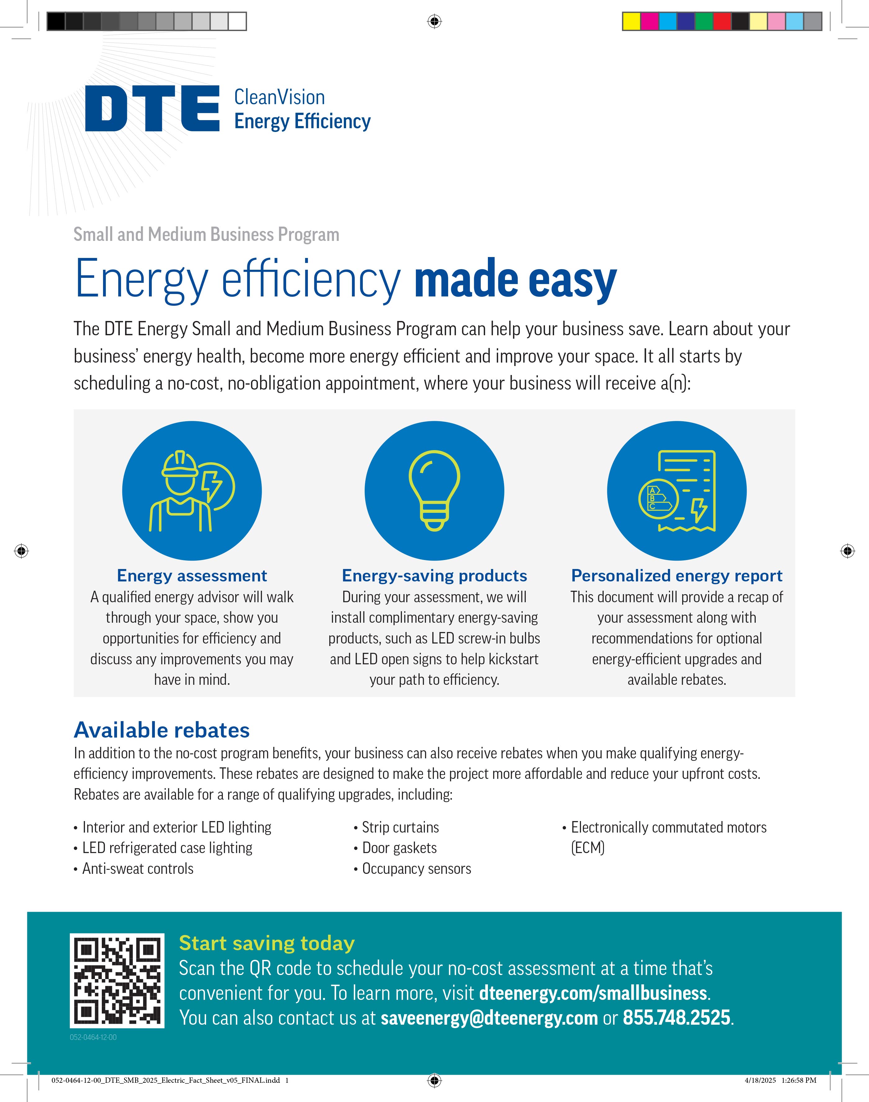 Small and Medium Business Program Electric Fact Sheet2