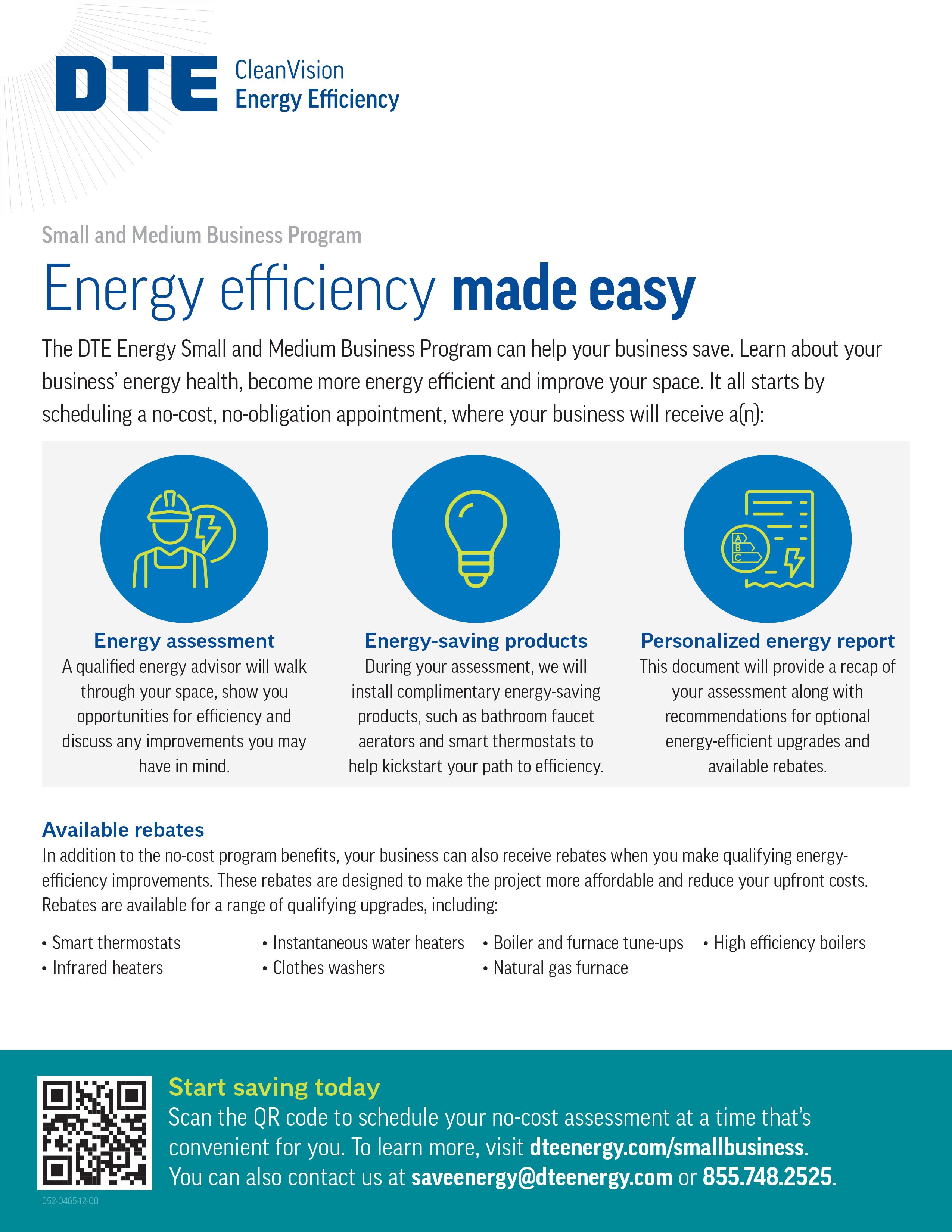 Small and Medium Business Program Gas Fact Sheet