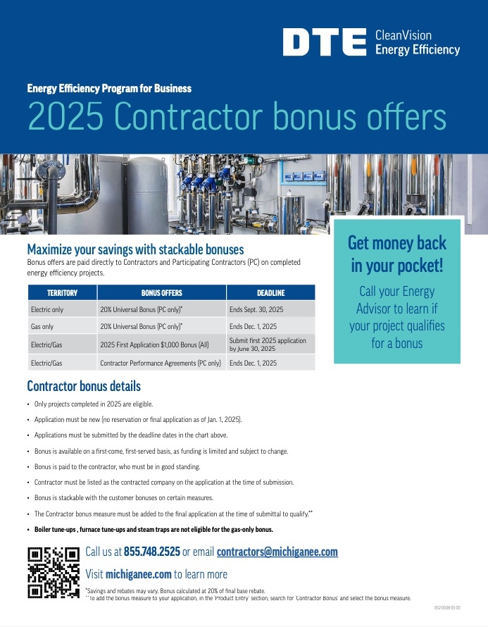 contractor bonus